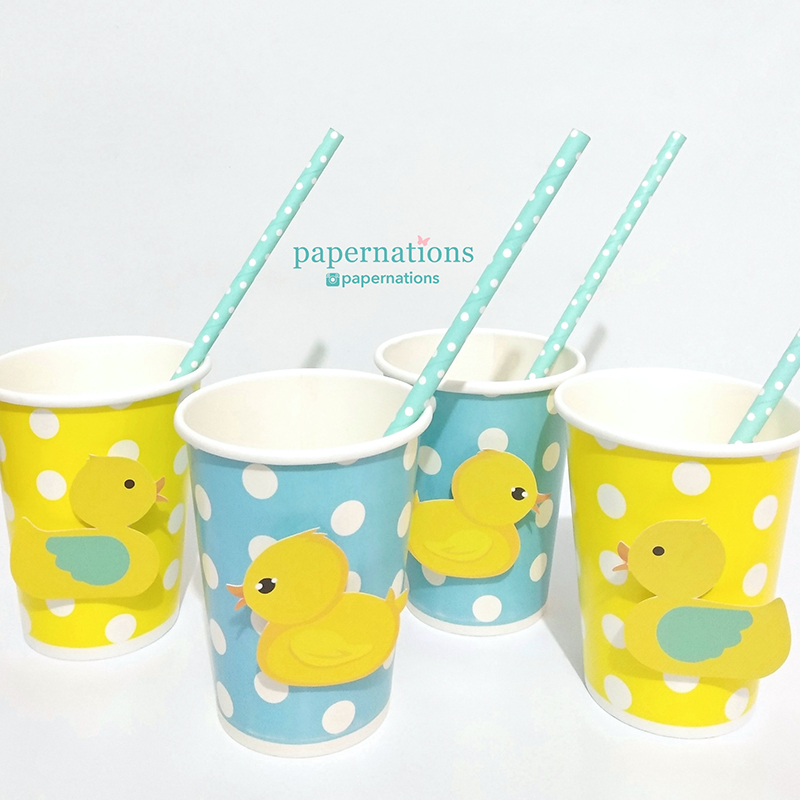 Duckling Paper Cups